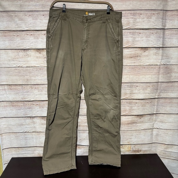 Carhartt Other - Carhartt Relaxed Fit Work Pants Men's 38x36 Tan Durable Utility Workwear